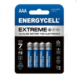 Купить Батарейка ENERGYCELL  EN24EX-B4 1.5V лужна R03, ААA4 BLISTER