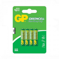 Купити Батарейка GP GREENCELL 1.5V сольова 24G-U4 , R03, ААA