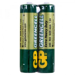 Купити Батарейка GP GREENCELL 1.5V сольова 24G-S2 , R03, ААA