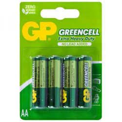 Купити Батарейка GP GREENCELL 1.5V сольова 15G-2UE4 , R6, АА