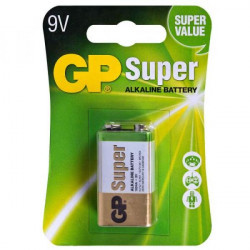 Купити Батарейка GP SUPER ALKALINE 9V 1604AEB-5UE1 лужна, 6LF22