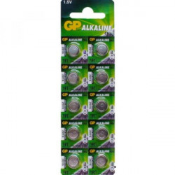 Купити Батарейка GP ALKALINE Button Cell 1.5V 192-U10 лужна, AG3, LR41