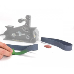 Купить Work Sharp 2 тканинних ременя для WSKTS-KO+зелена паста "chromium oxide "+червона паста "ferric oxide"