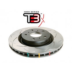 Купити Посилений гальмівний диск T3 SLOT JEEP Grand Cherokee 3.0 TD 2011+ задній DBA42637S