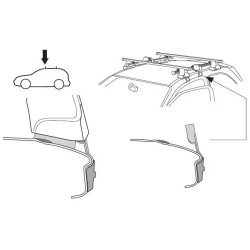 Купить Монтажный комплект Thule 1010