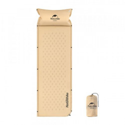 Купить Килимок самонадувний з подушкою Naturehike NH15Q002-D, 25мм, бежевий