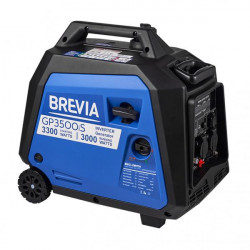 Купити Генератор Brevia інверторний бензиновий 3,3кВт (ном 3,0кВт) з електростартером