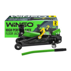 Купити Домкрат гідравлічний (підкатний) Winso 193200, 2т (картон. упак.)