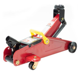 Купить Домкрат подкатной CarLife 2т 135-335мм в кейсе FJ590P