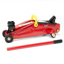 Купить Домкрат подкатной CarLife 2т 135-350мм в кейсе FJ610P