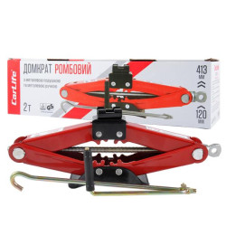 Купить Домкрат ромбовый CarLife 2т 120-413мм SJ224