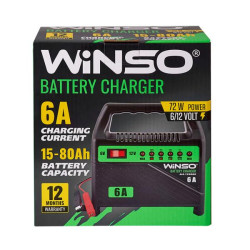 Buy WINSO 6/12V, 6A battery charger