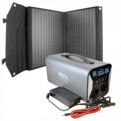 Купить Комплект Brevia Портативная зарядная станция 1000W LifePo4 + Солнечная панель 200W
