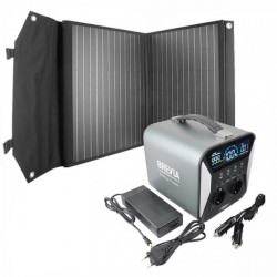 Купить Комплект Brevia Портативная зарядная станция 300W NCA + Солнечная панель 200W