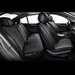 Купить Комплект премиум накидок для сидений BELTEX Barcelona, black