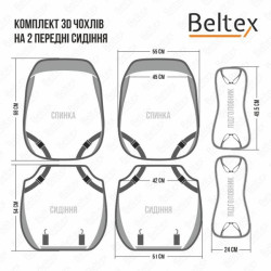 Buy Set, 3D Beltex Manhattan seat covers