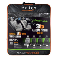 Buy Set, 3D Beltex Montana seats covers, Black