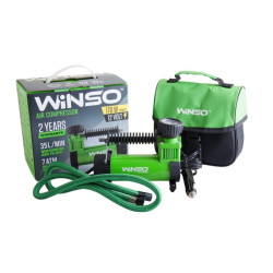 Купити Компресор автомобільний Winso 7 Атм 35 л/хв 170Вт, кабель 3м, шланг 1м