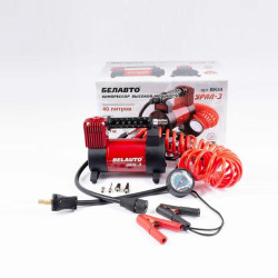 Купить Компрессор автомобильный Белавто УРАЛ-3 с зажимами АКБ