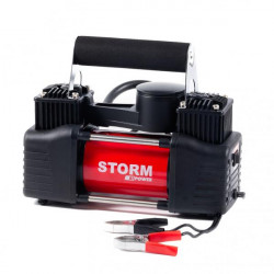 Купити Компресор двоциліндровий автомобільний Storm Bi-Power10 Атм 85 л/хв 360 Вт