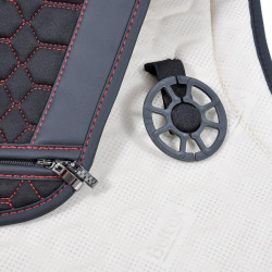 Купить Премиум накидки для передних сидений BELTEX Monte Carlo, black-red 2шт.