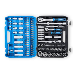 Купить Профессиональный набор инструментов в кейсе MÖLDER 1/2 ", 1/4" 72 T, CR-V, 108ед.