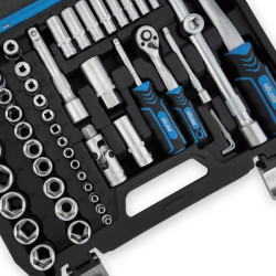 Купить Профессиональный набор инструментов в кейсе MÖLDER 1/2 ", 1/4" 72 T, CR-V, 108ед.