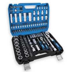 Купить Профессиональный набор инструментов в кейсе MÖLDER 1/2 ", 1/4" 72 T, CR-V, 108ед.