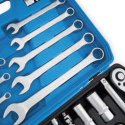 Купить Профессиональный набор инструментов в кейсе MÖLDER 1/2", 1/4" 72 T, CR-V, 82ед.