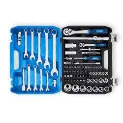 Купить Профессиональный набор инструментов в кейсе MÖLDER 1/2", 1/4" 72 T, CR-V, 82ед.