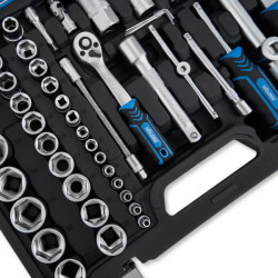 Купить Профессиональный набор инструментов в кейсе MÖLDER 1/2 ", 1/4" 72 T, CR-V, 94ед.