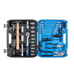 Купить Профессиональный набор инструментов в кейсе MÖLDER 1/2", 1/4" 72Т, CR-V, 56ед.