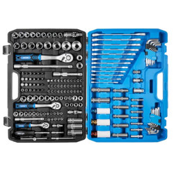 Купить Профессиональный набор инструментов в кейсе MÖLDER 1/2", 1/4", 3/8" 72Т, CR-V, 176ед.