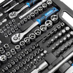 Купить Профессиональный набор инструментов в кейсе MÖLDER 1/2", 1/4", 3/8" 72Т, CR-V, 176ед.