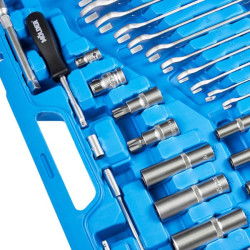 Купить Профессиональный набор инструментов в кейсе MÖLDER 1/2", 1/4", 3/8" 72Т, CR-V, 219ед.