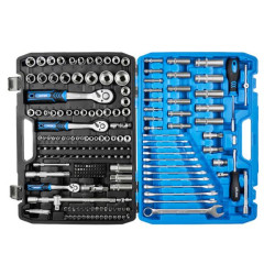 Купить Профессиональный набор инструментов в кейсе MÖLDER 1/2", 1/4", 3/8" 72Т, CR-V, 219ед.