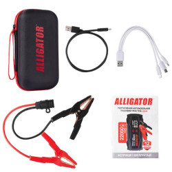 Купить Пусковое устройство Alligator Jump Starter 1000A/2000A 22000mAh