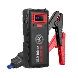 Купить Пусковое устройство Alligator Jump Starter 1500A/2500A 25800mAh со Smart-клемами и беспроводной зарядкой