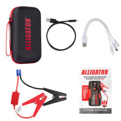 Купить Пусковое устройство Alligator Jump Starter 400A/800A 16000mAh