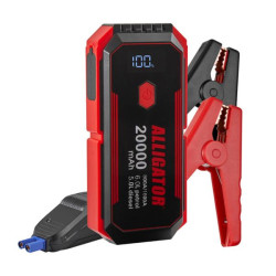 Купить Пусковое устройство Alligator Jump Starter 800A/1600A 20000mAh со Smart-клеммами