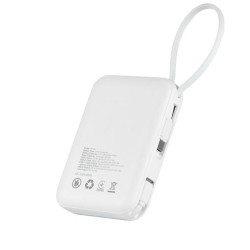 Buy Power Bank) Brevia 10000Mah 22.5w Type-C+Lightning Cable, Li-Pol, LCD