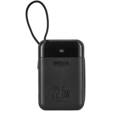 Buy Power Bank) BREVIA 20000MAH 22.5W TYPE-C+LIGHTNING CABLE, LI-POL, LCD