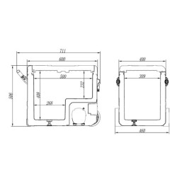 Buy Refrigerator Automobile Brevia 50l 22630