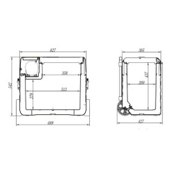 Купити Холодильник автомобільний Brevia 52л 22760