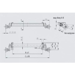 Buy The AL-KO torsiona is 1500 kg 1200 mm (112x5)