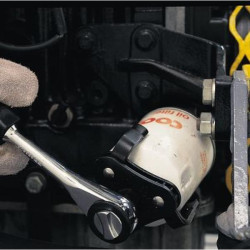 Купить Съемник масляного фильтра 3-х лапый с плоским захватом 63-102 мм (FORCE 61904A)