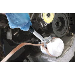 Купить Съемник масляного фильтра ленточный с рычагом L=500 мм (FORCE 61908)