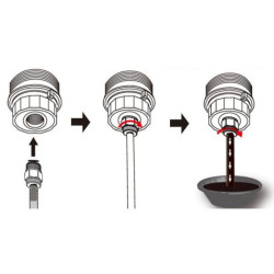 Купить Ключ-штуцер для слива масла (TOYOTA, LEXUS) (FORCE 61923)