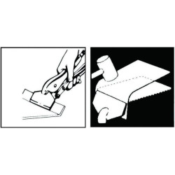 Buy Cleshchi with Fixator (flat sponge), l = 250 mm (Force 66101)