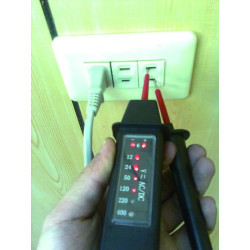 Купить Тестер напряжения универсальный (6-400 V AC/DС) (FORCE 88408)